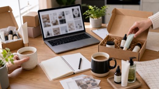 Unbox Connection campaign planning workspace